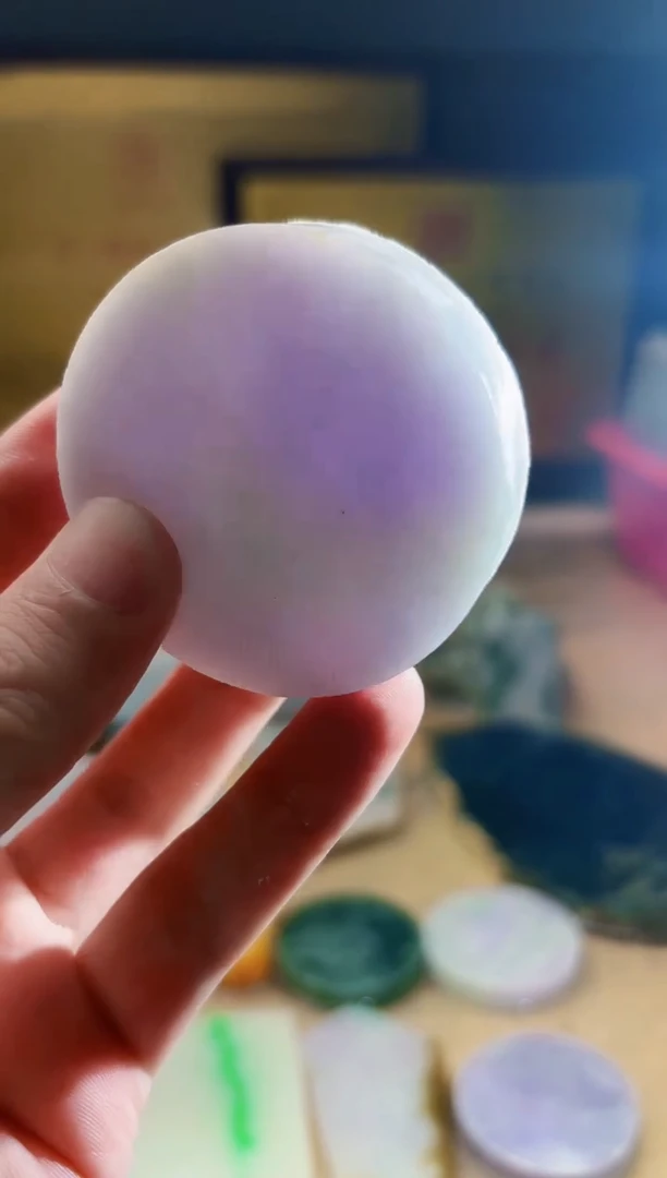 翡翠挂件未镶嵌A货张麦7392