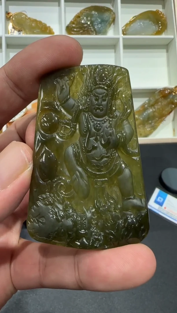 未镶嵌挂件翡翠A货翡翠多样性孤品