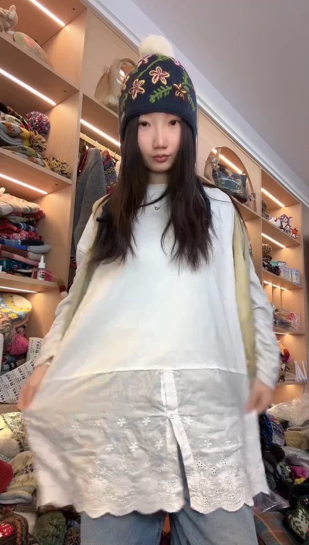 羊毛百棉长款打底