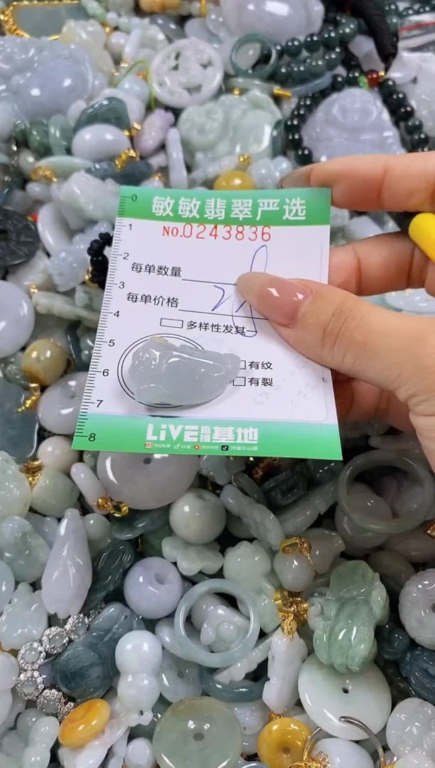 翡翠未镶嵌颈饰闪购0243836