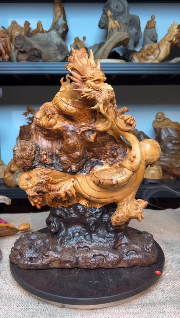 柏木（崖柏）崖柏雕刻件