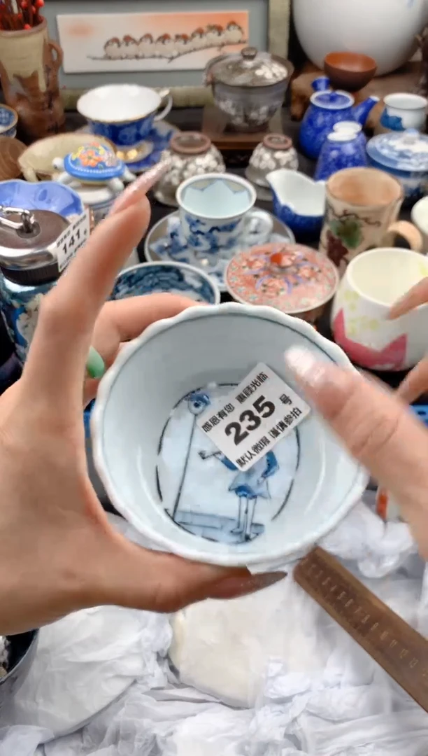 【闪购商品】瓷片235号九姑娘工艺品瓷器