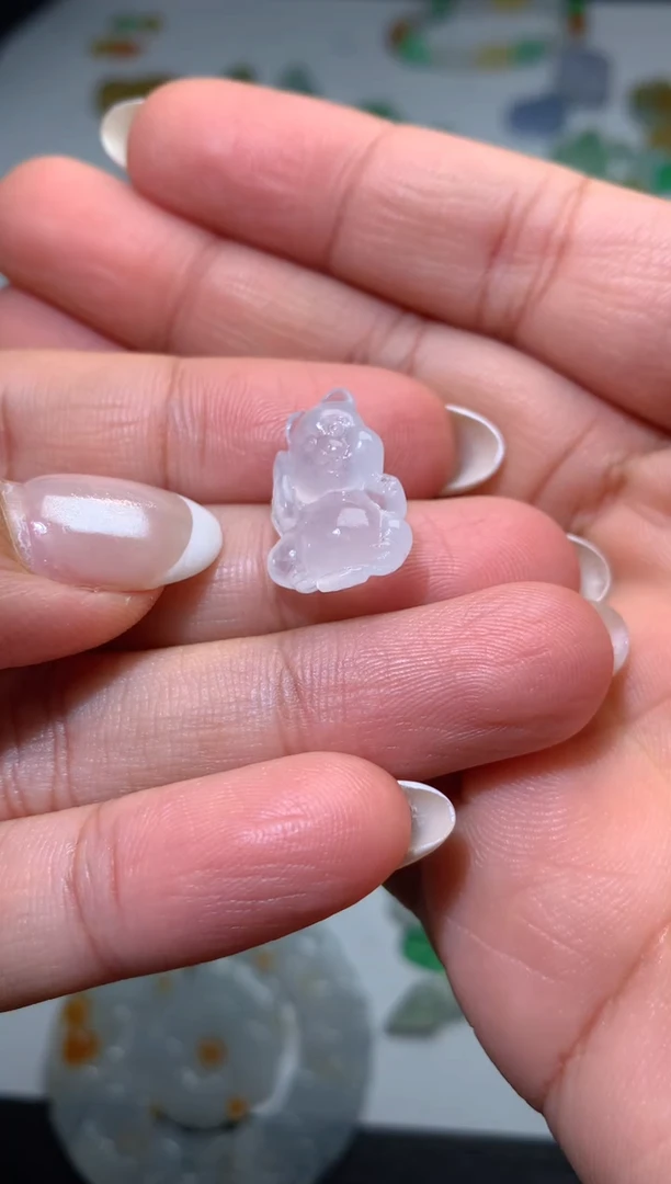 未镶嵌定制翡翠毛货