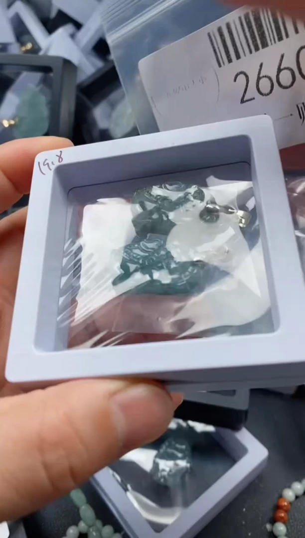 翡翠未镶嵌吊坠(不含链)2660