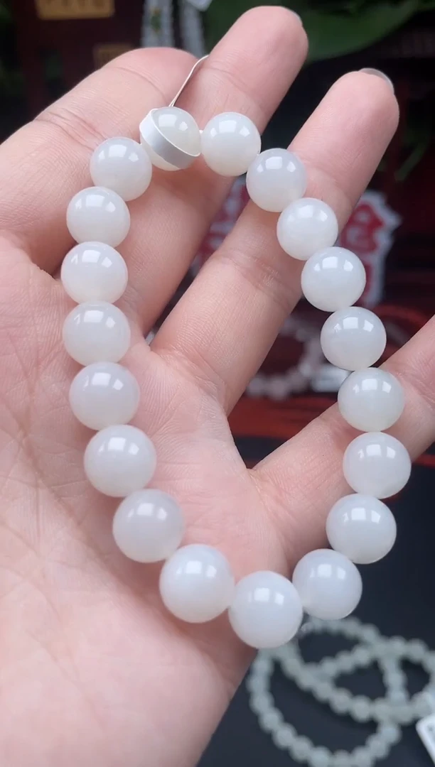 未镶嵌手串和田玉手串多样性发其一TC117