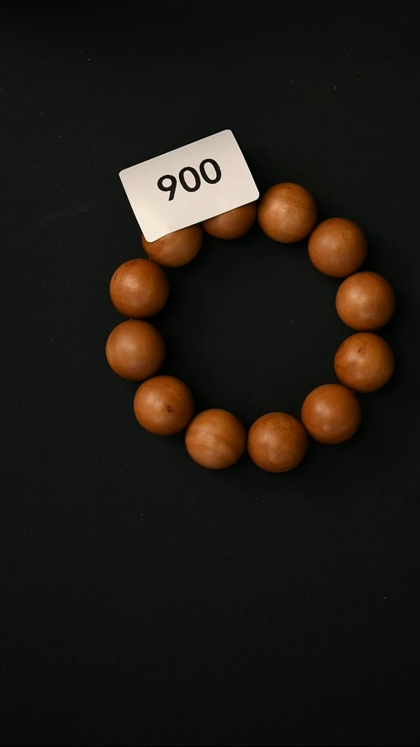 檀香木其他2.0顺纹圆珠 瑕疵福利串~2-900