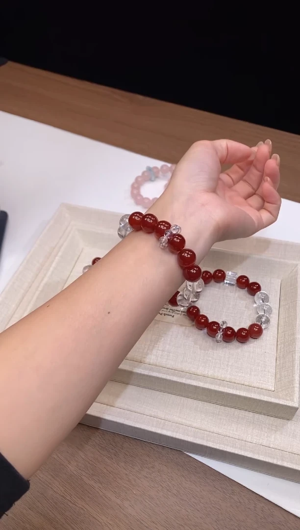未镶嵌手链水晶万嘉水晶 发一件 序号：33
