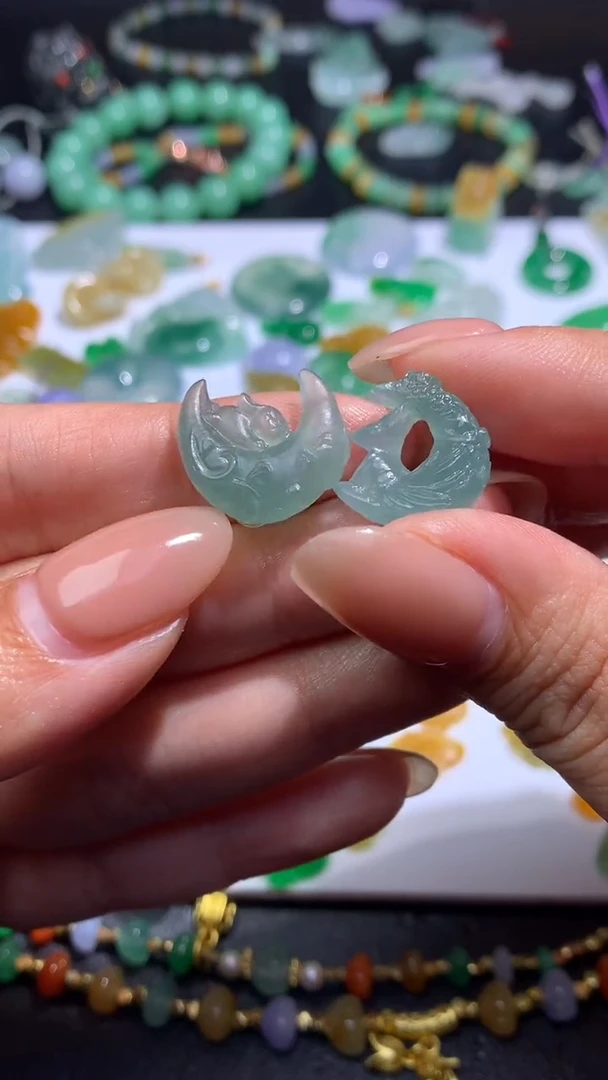 未镶嵌定制翡翠飒****国毛货