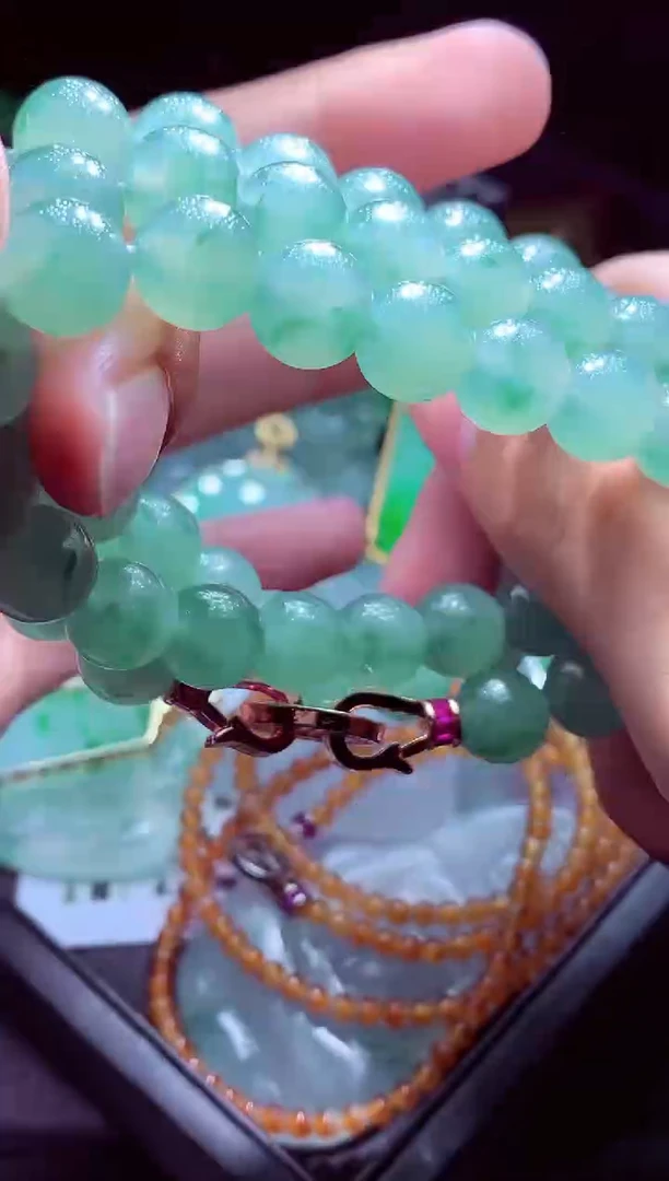 定制翡翠未镶嵌煌*#翡翠毛货定制