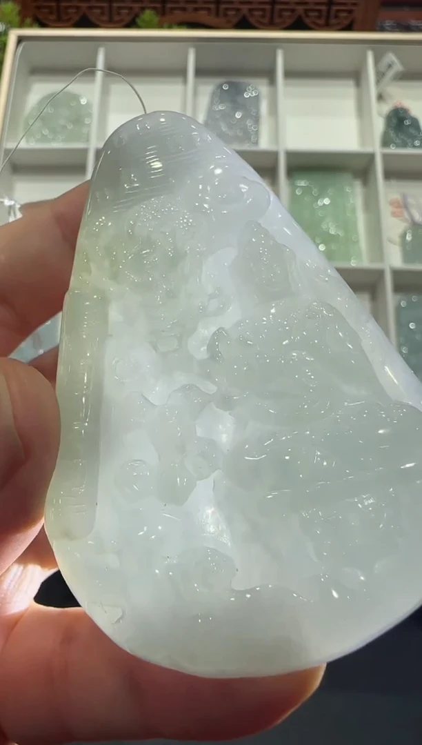 未镶嵌挂件翡翠A货翡翠多样性孤品
