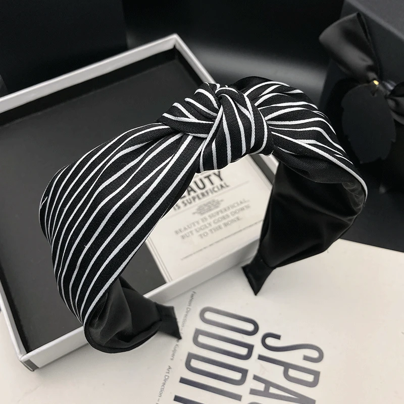 布艺发饰新款发箍日韩时尚韩版复古百搭简约休闲风欧美风优雅女士