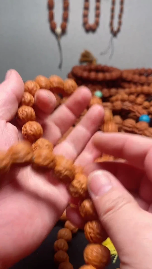 【闪购商品】文玩核桃手串1.5京巴龙