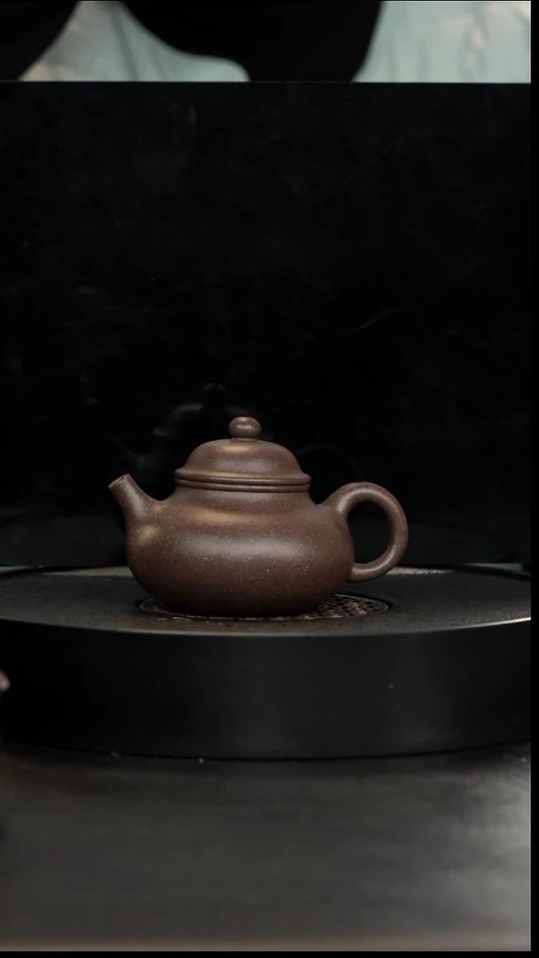 茶壶紫砂正价788特价大水潭小磨研磨天青梨皮共生容天1175cc
