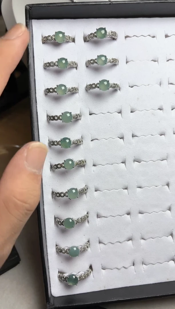 【闪购商品】翡翠戒指未镶嵌戒指【多样性发货一件】