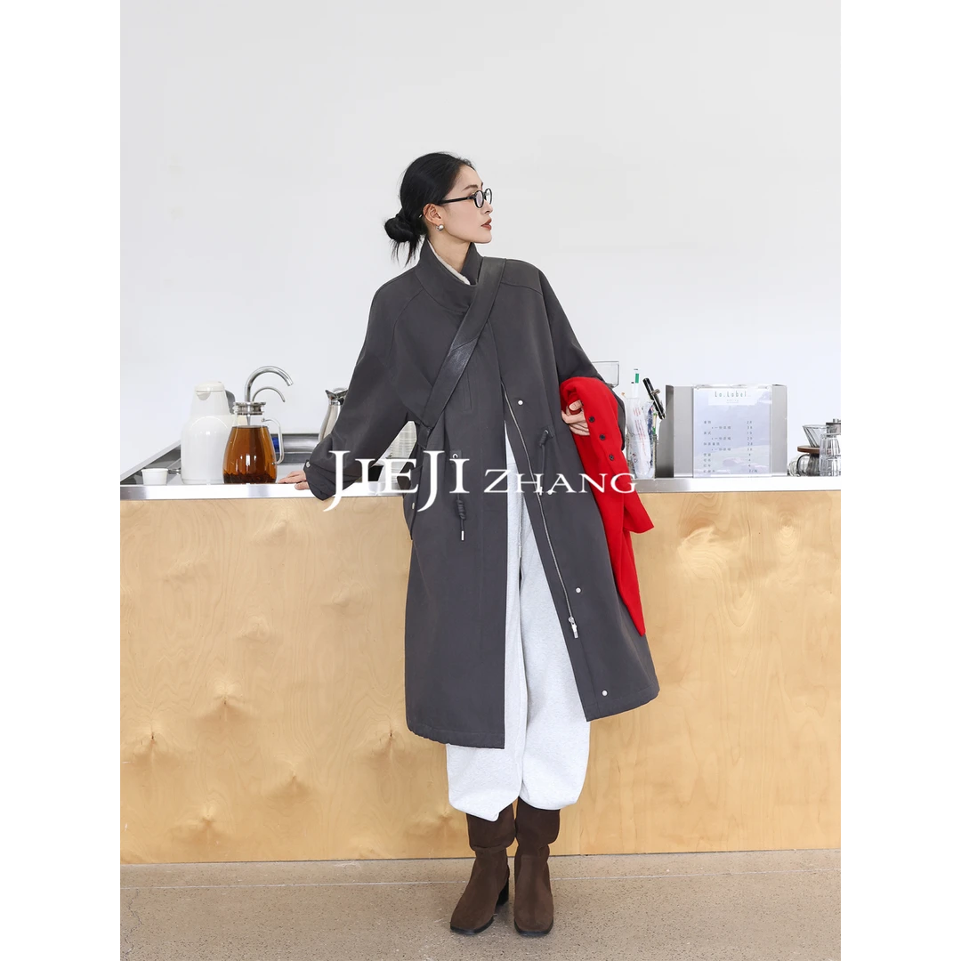 【JIEJI ZHANG】高级定制秋冬时尚百搭设计款外套351500