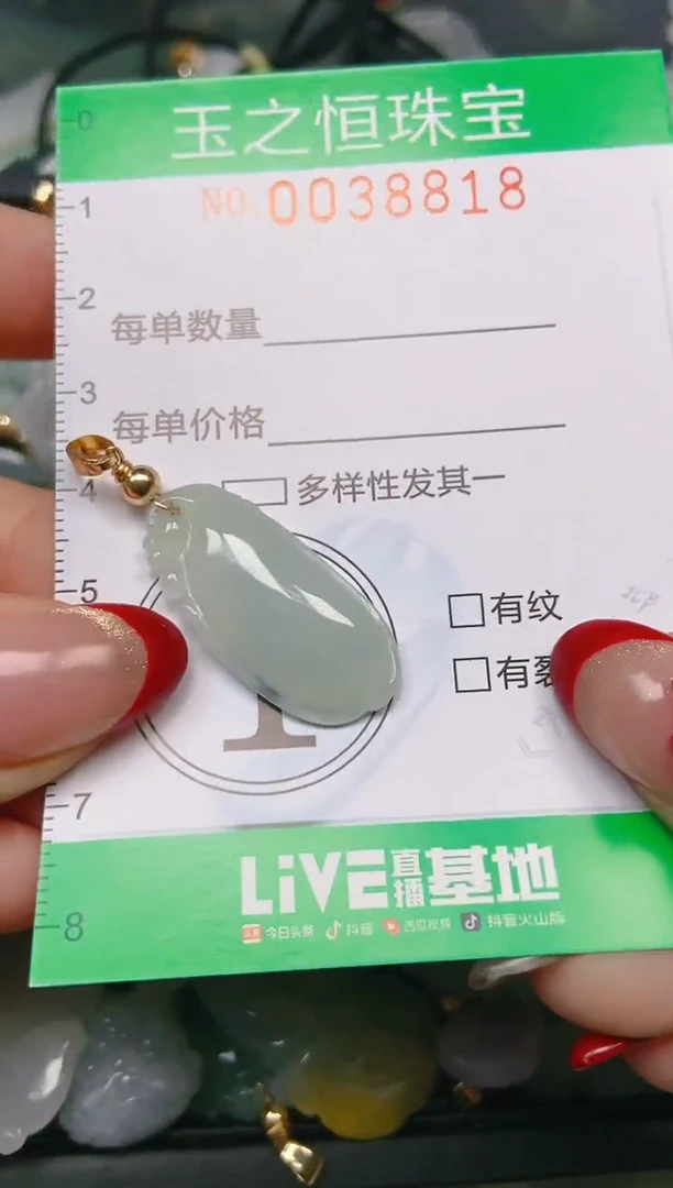 【闪购商品】翡翠颈饰未镶嵌闪购0038818