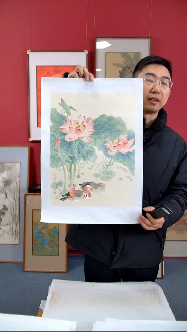 【闪购商品】国画红梅《精品画心》