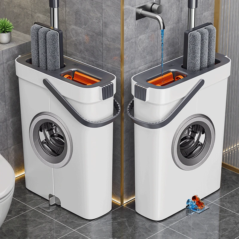 佳帮手拖把家用一拖净2025新款拖头免手洗懒人拖把平板干湿两用