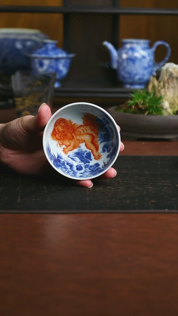 景德镇手工手绘的57