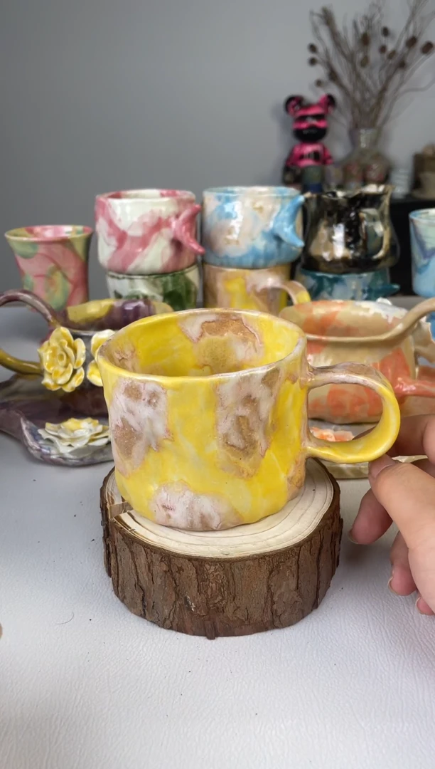 「孤品」沐泽若芳咖啡杯