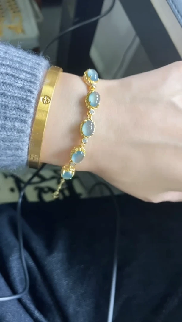 【闪购商品】翡翠戒指银S925镶嵌5151-15