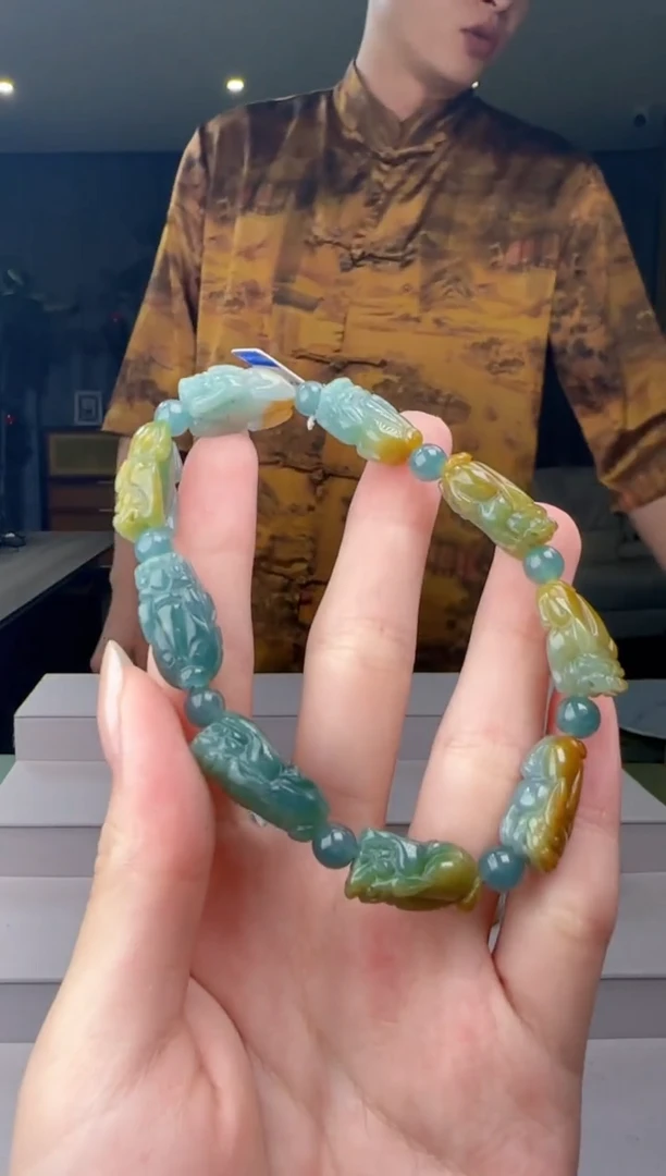 未镶嵌手链翡翠多样性发其一CC@@WS50425046