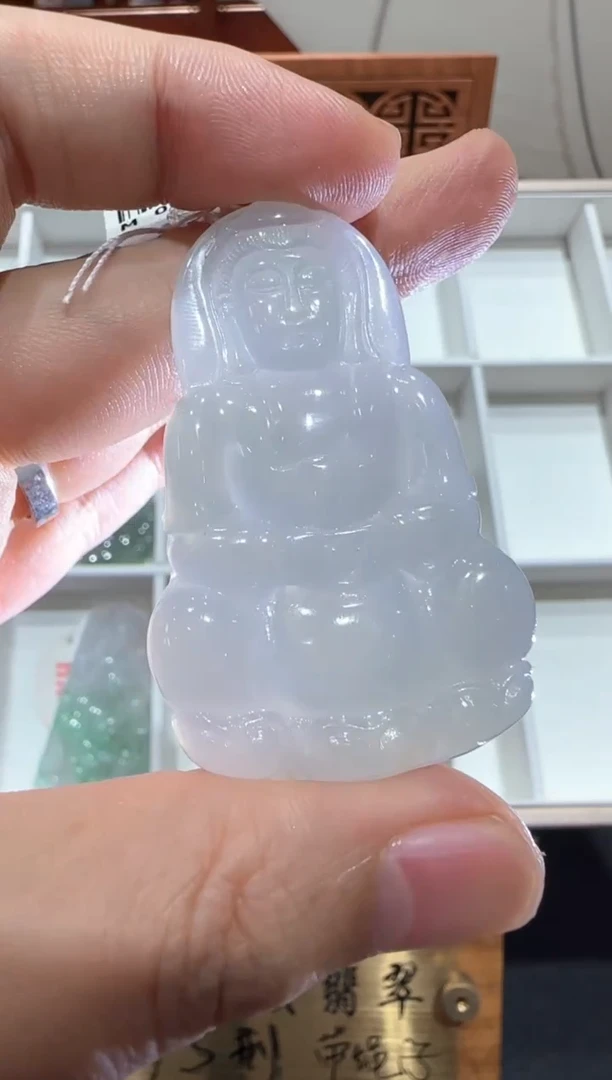 翡翠挂件未镶嵌A货翡翠多样性孤品
