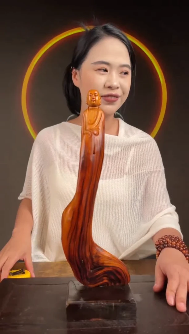 柏木（崖柏）手工摆件,先抢先得! 编号:128