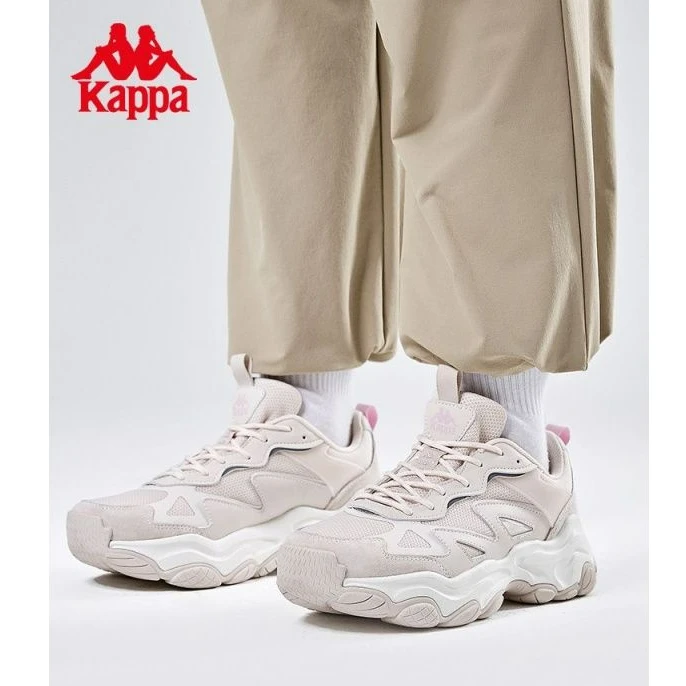 KAPPA/背靠背复古新款男女厚底运动鞋潮流老爹鞋K0CY5MC04D