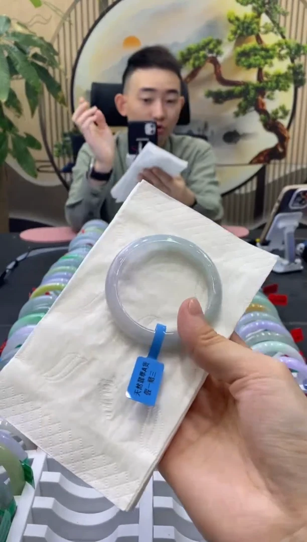 未镶嵌手镯翡翠6844