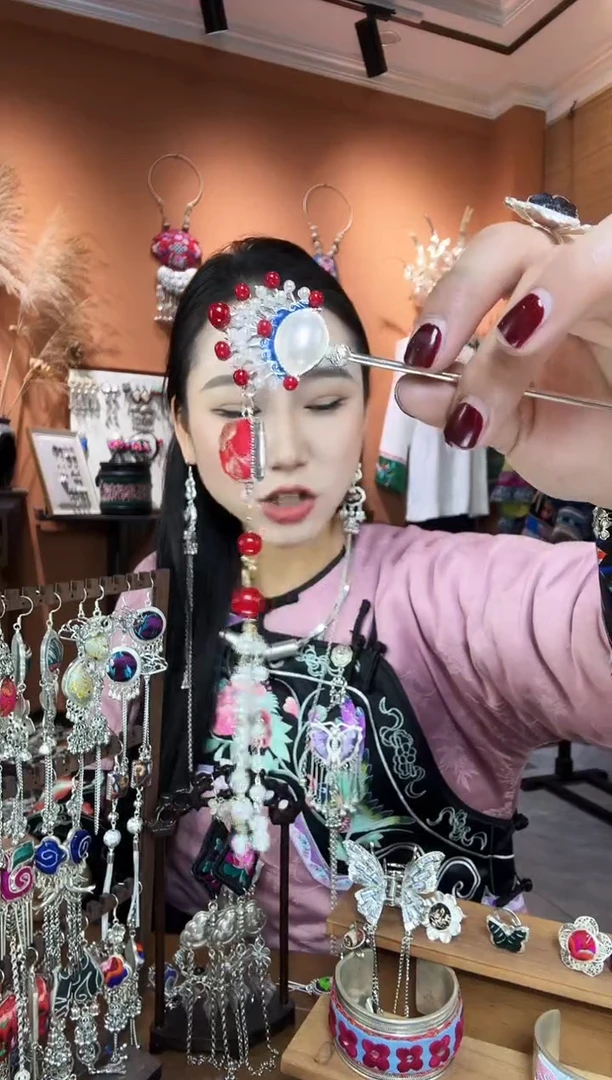 【闪购商品】刺绣纯手工民族风发簪