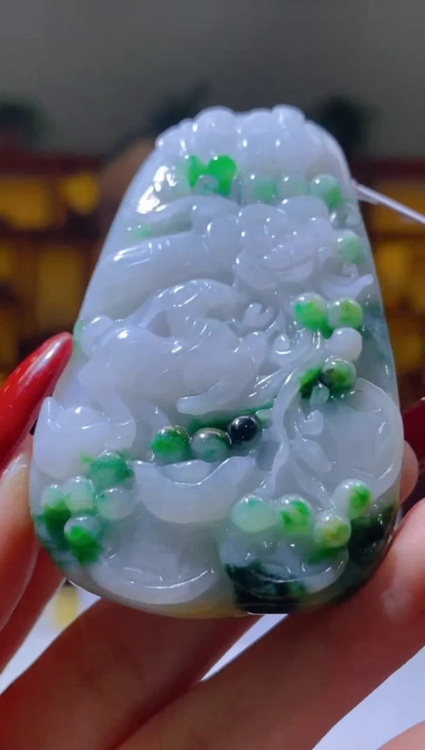 【闪购商品】定制翡翠未镶嵌闪购毛货链接WL072