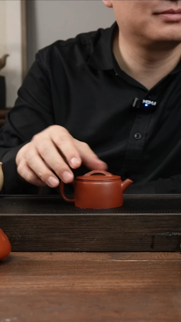 茶杯紫砂咖**姜朱泥小汉瓦     85CC