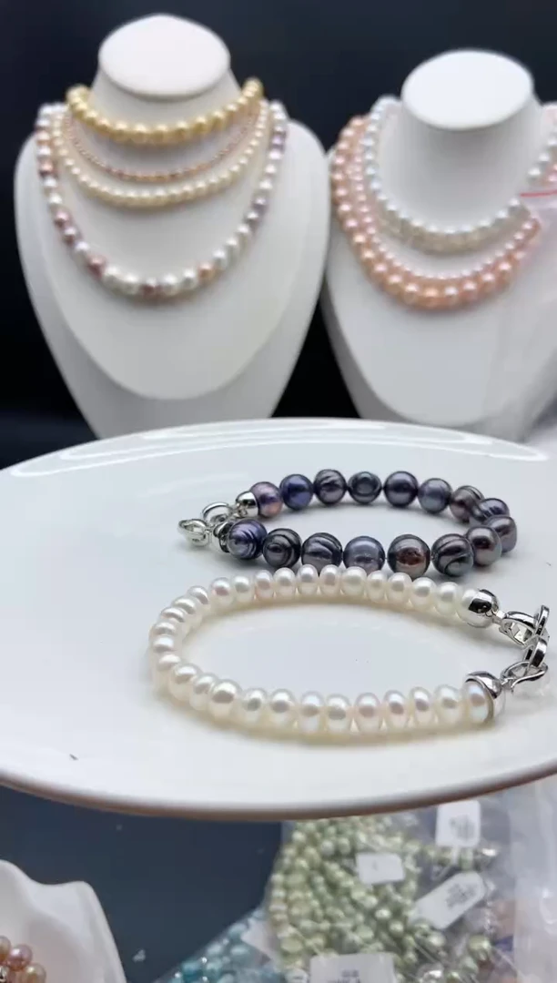 【闪购商品】淡水珍珠颈饰未镶嵌1