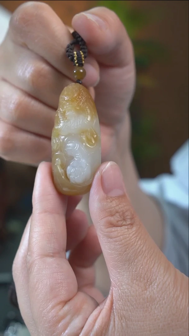 和田玉未镶嵌吊坠(不含链)吊坠