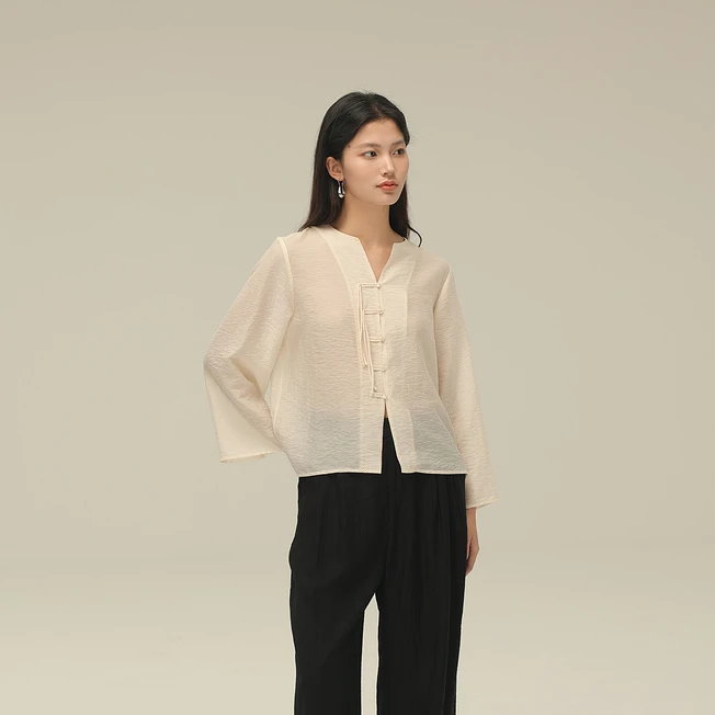 【夏款上新】黑标BAIZHUO百着梭织衬衫AZ42CS682