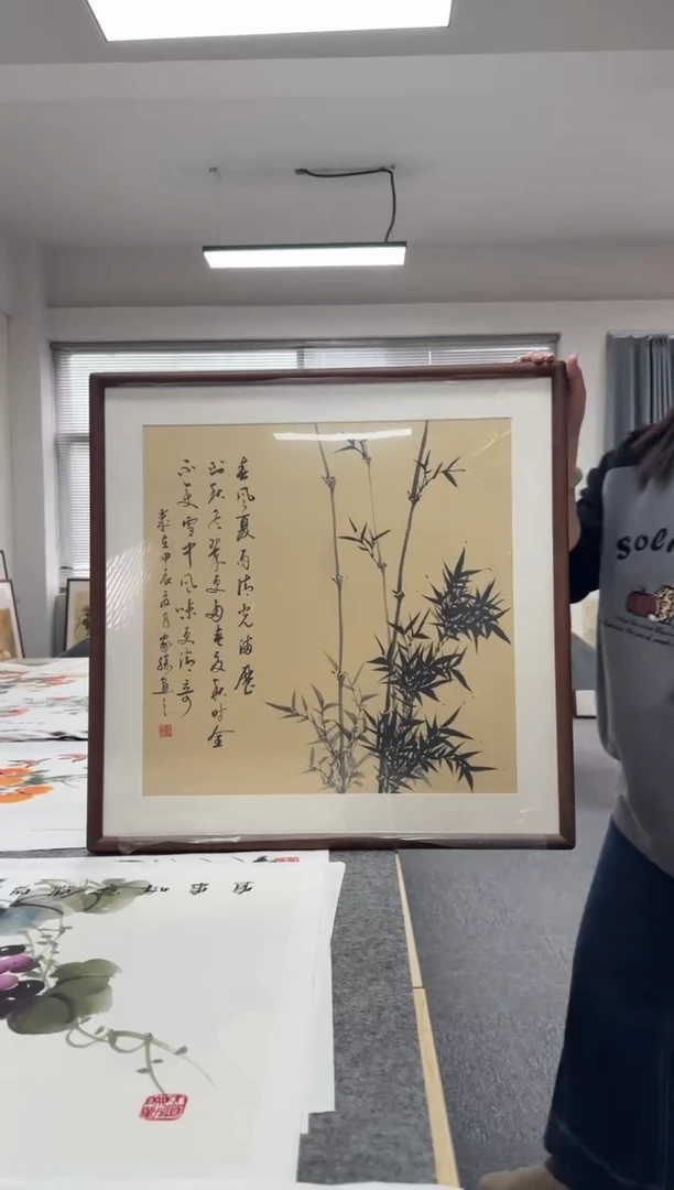书法李家胜10-63*63尺寸