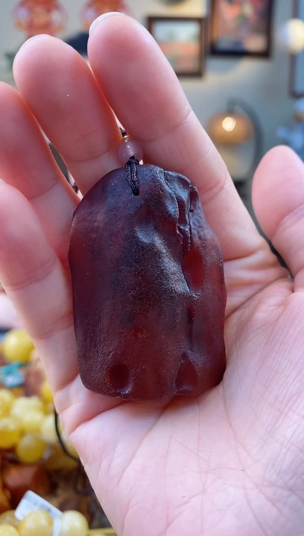 【闪购商品】琥珀颈饰未镶嵌吊坠
