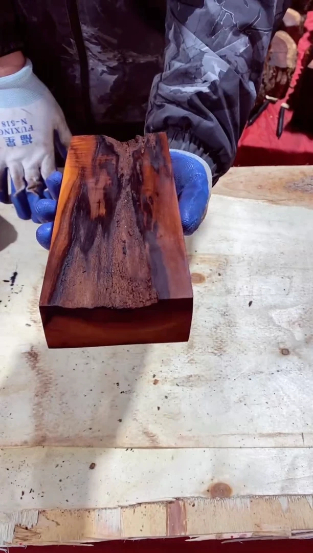 枣木令牌料【26】号原木段，尺寸随型