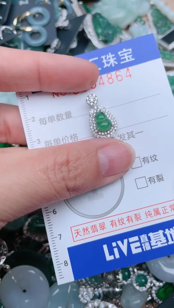 【闪购商品】翡翠颈饰未镶嵌4864......
