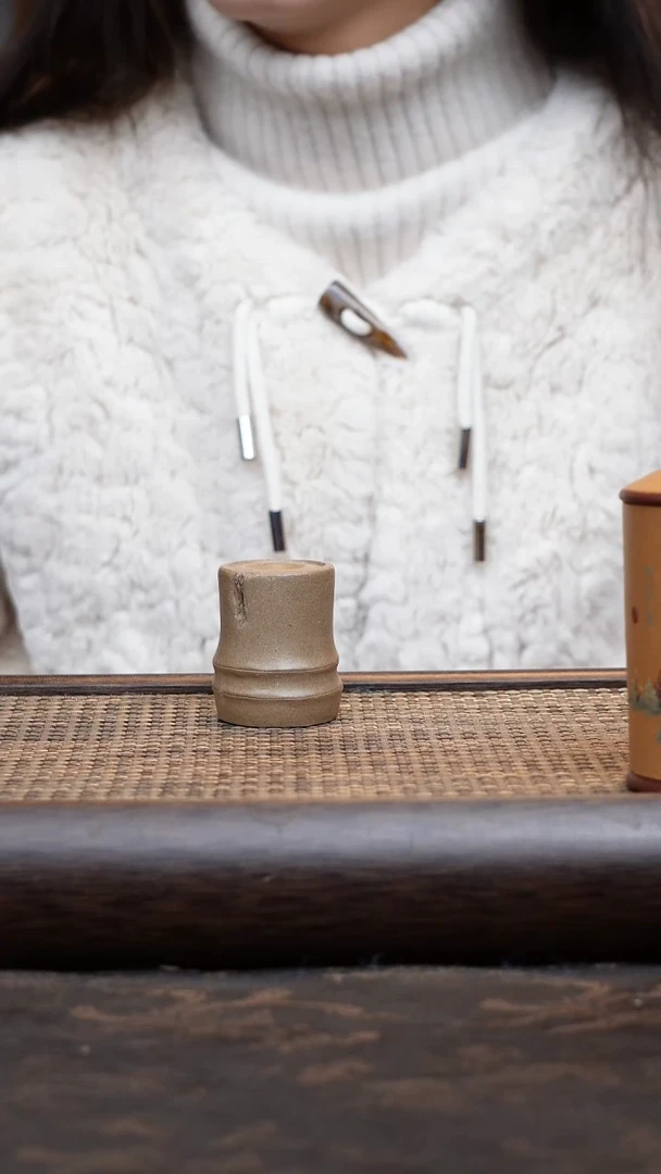 【闪购商品】紫砂茶杯青段盖置