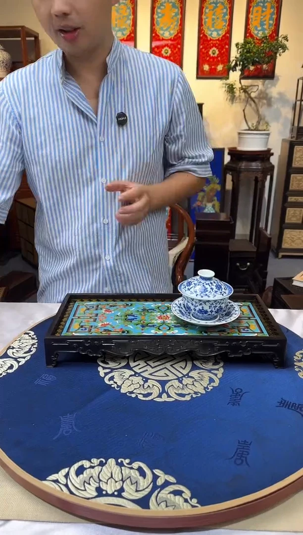 黑酸枝木类成套家具干泡茶盘