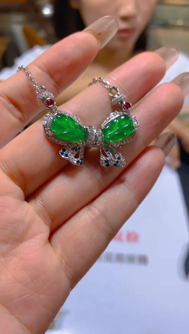颈饰未镶嵌翡翠多样性发一