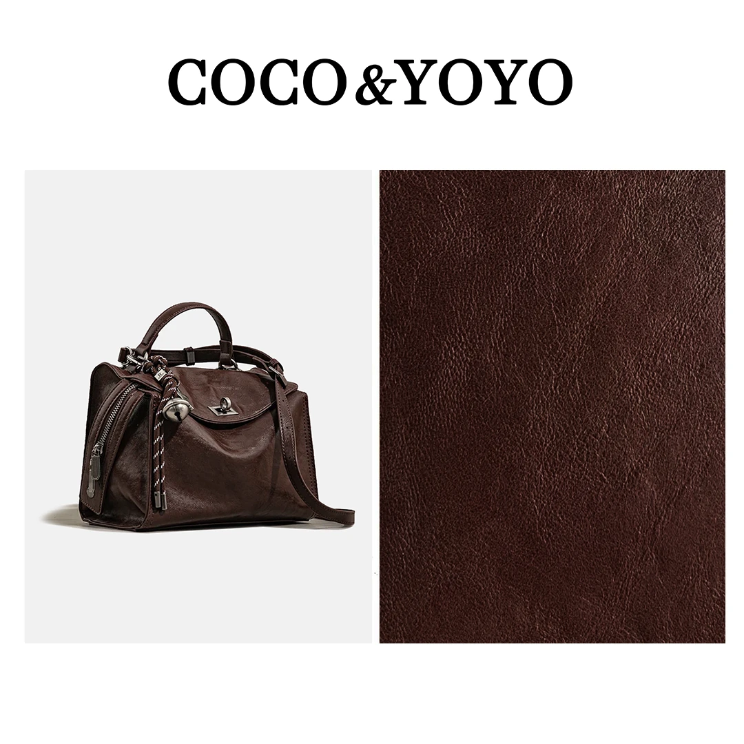 COCO YOYO：2025新款复古女士手提包百搭高级感单肩斜挎62637