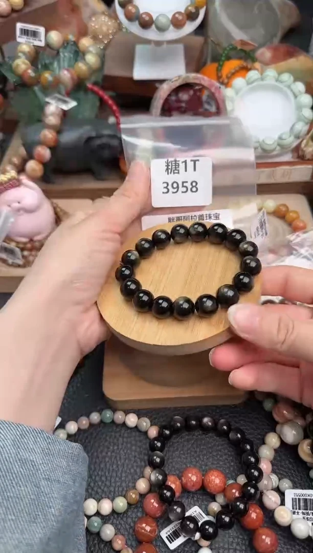 【闪购商品】石英质玉手链未镶嵌1T3958