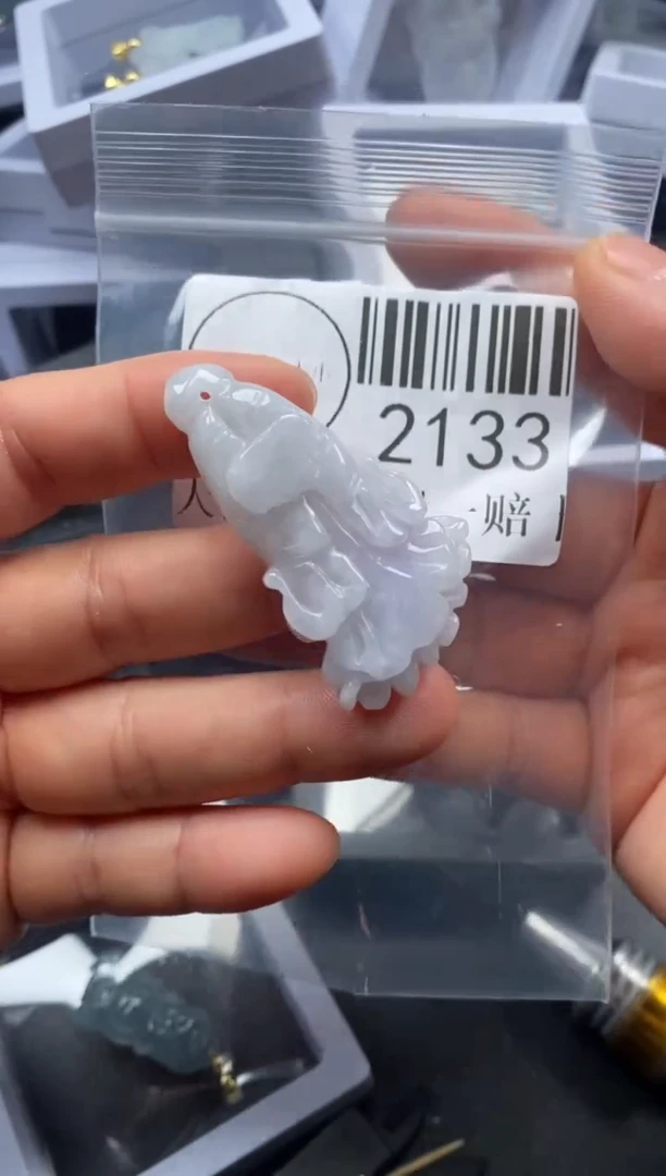 吊坠(不含链)未镶嵌翡翠2133
