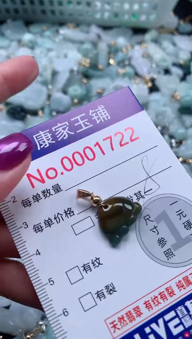 颈饰未镶嵌翡翠1722