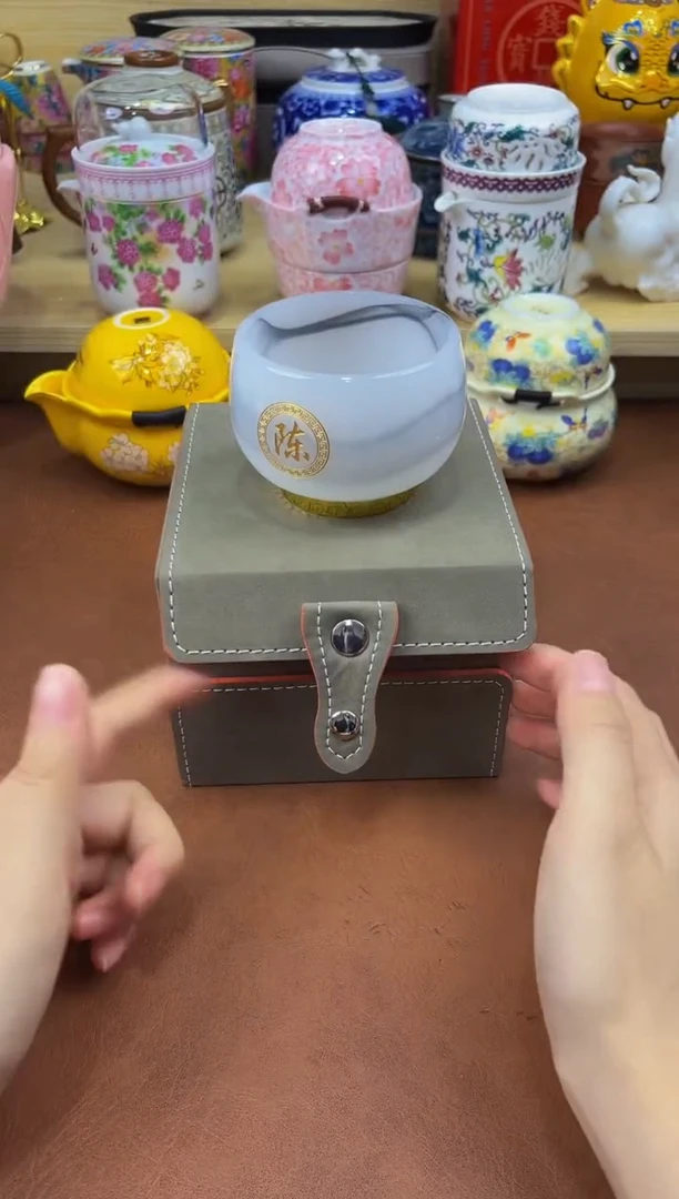 陶陶瓷茶具摆件旅行套组
