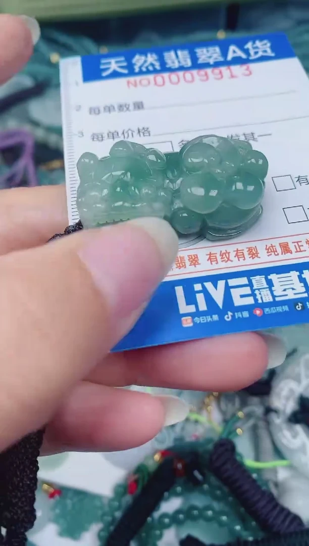 颈饰未镶嵌翡翠00009913