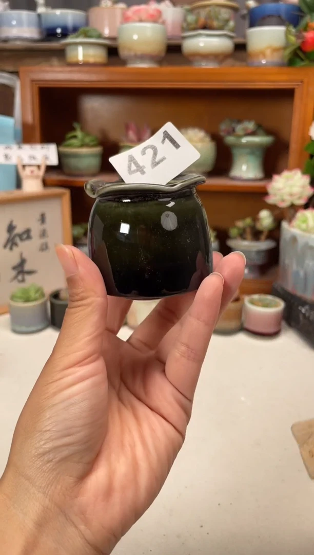 瓷片421知木小芳花盆